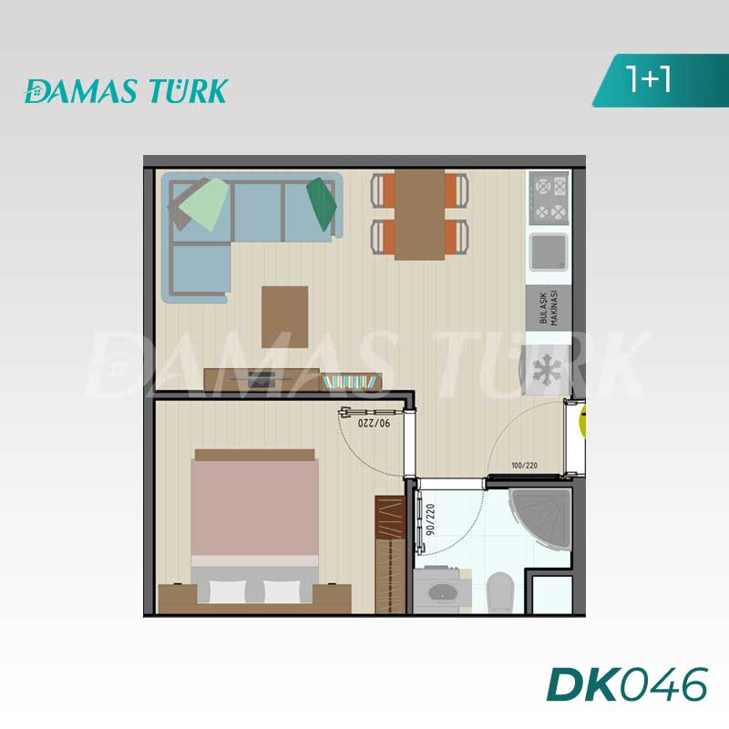 Apartments for sale in Izmit - Kocaeli DK046 | DAMAS TÜRK Real Estate 02