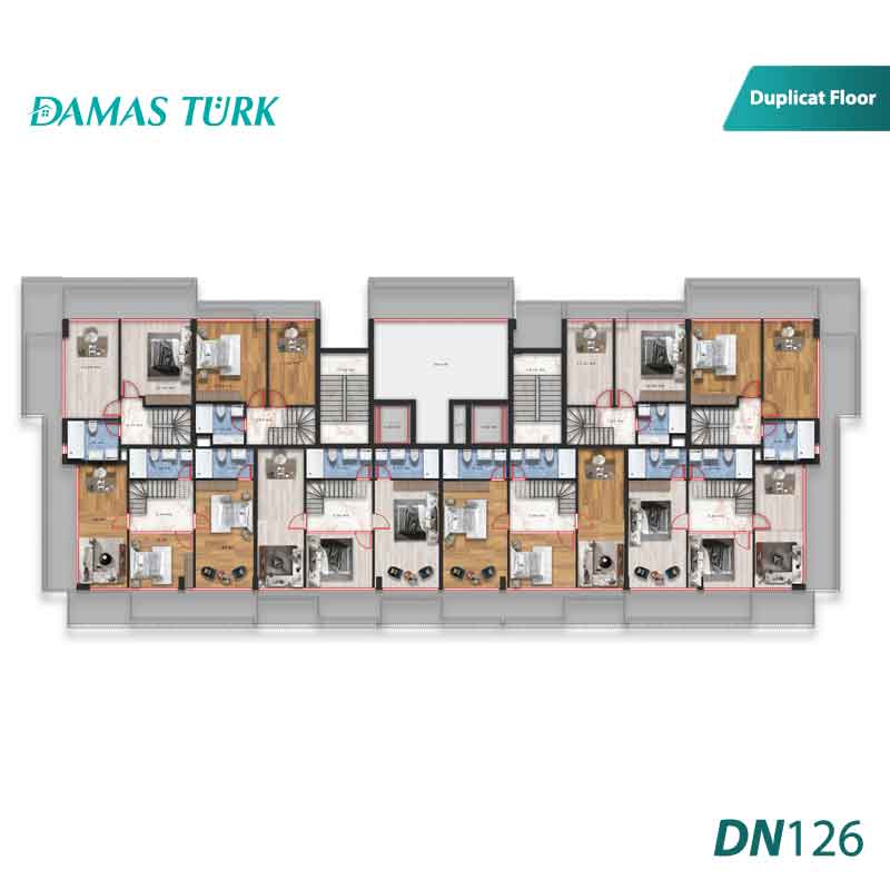 Immobilier à Vendre à Konyaalti - Antalya DN126 | Immobilier DAMAS TÜRK 01