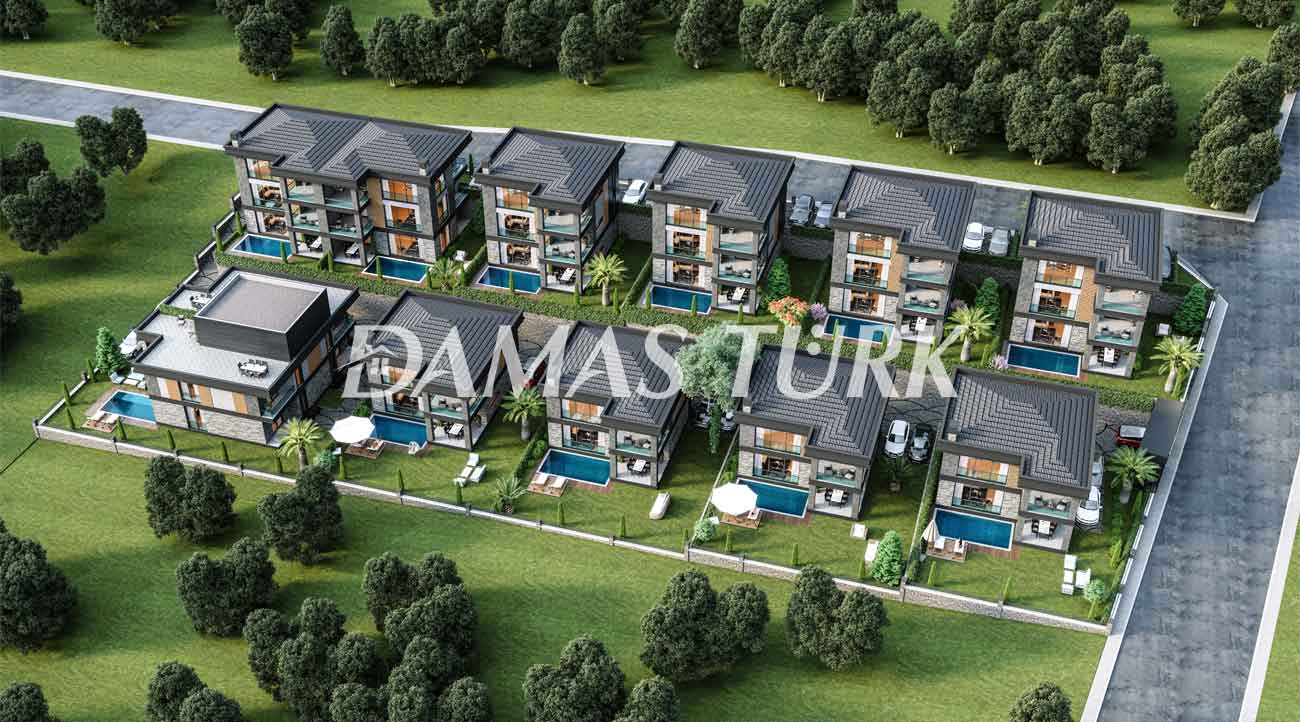 Villas à vendre à Başiskele - Kocaeli DK045 | Damasturk Immobilier  02