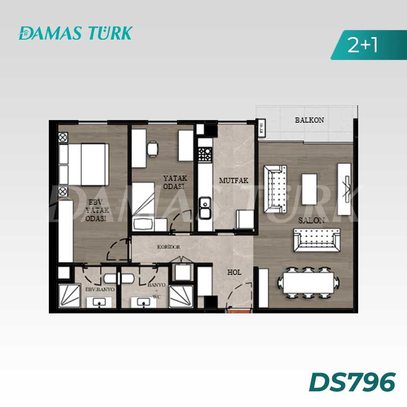 Appartements de luxe à vendre à Zeytinburnu - Istanbul DS796 | Damasturk Immobilier 03