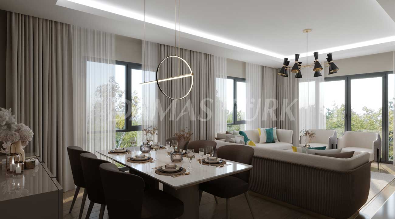 Appartements à vendre à Ispartakule - Istanbul DS780 | Damasturk Immobilier  02
