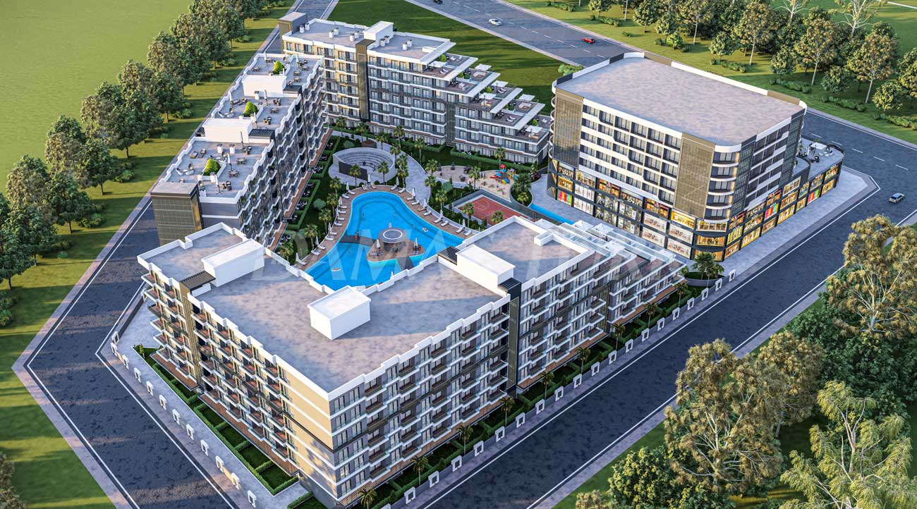 Appartements à vendre à Serik - Antalya DN139 | damas turk Immobilier 03