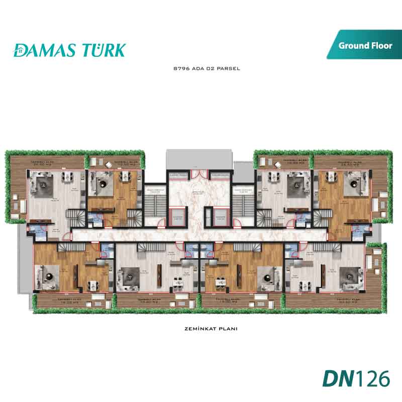 Immobilier à Vendre à Konyaalti - Antalya DN126 | Immobilier DAMAS TÜRK 02