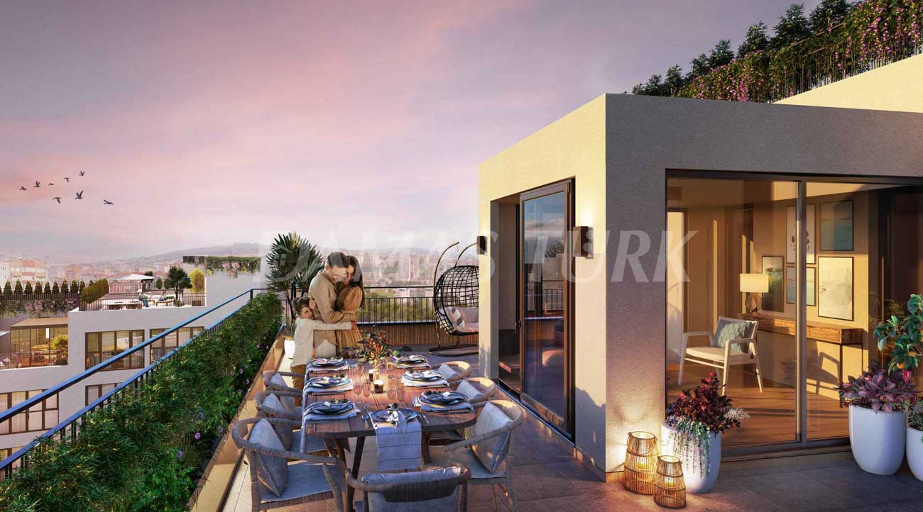Luxury apartments for sale in Ümraniye - Istanbul DS754 | Damas turk Real Estate 04