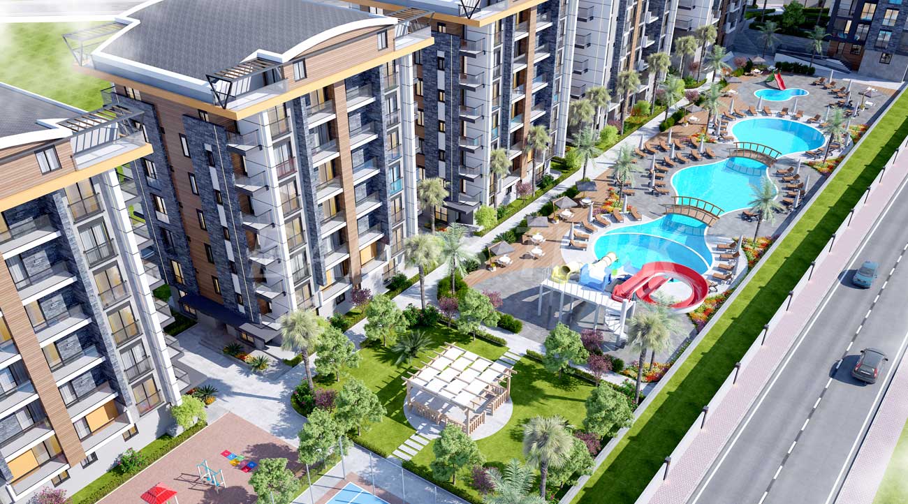 Appartements à vendre à Serik - Antalya DN140 | damasturk Immobilier  05