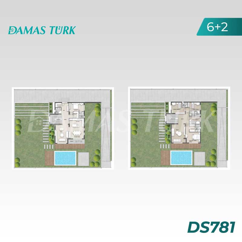 Villas à vendre à Arnavutkoy - Istanbul DS781 | DAMAS TÜRK Immobilier 02