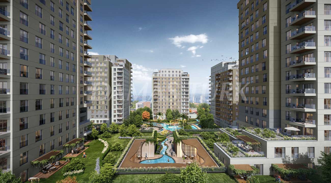 Luxury apartments for sale in Kucukcekmece - Istanbul DS794 | Damasturk Real Estate 06