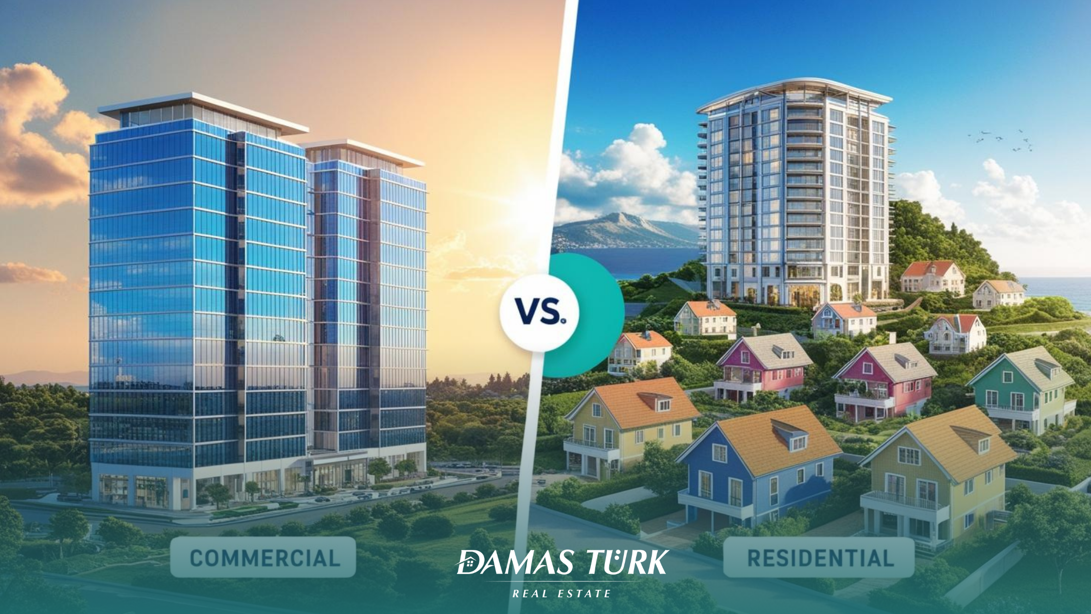 Comparison Between Commercial and Residential Real Estate in Turkey