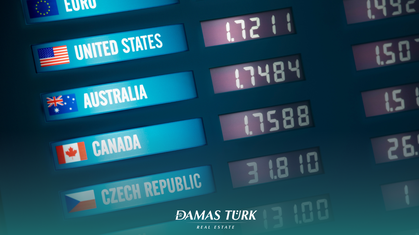 كيف يؤثر صرف العملات على أسعار العقارات في تركيا؟ تحليل داماس ترك