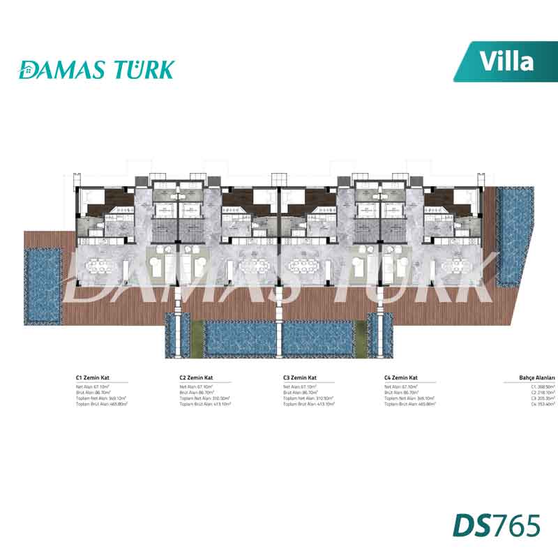 Luxury villas for sale in Beylikduzu - Istanbul DS765 | DAMAS TÜRK Real Estate 03