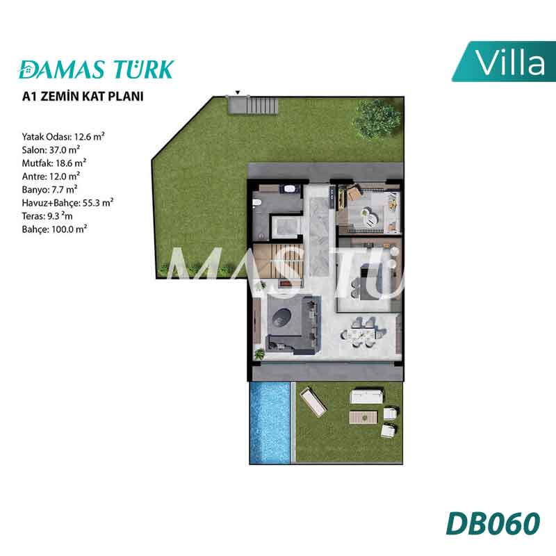Villas à vendre à Nilüfer - Bursa DB060 | Immobilier Damasturk 03
