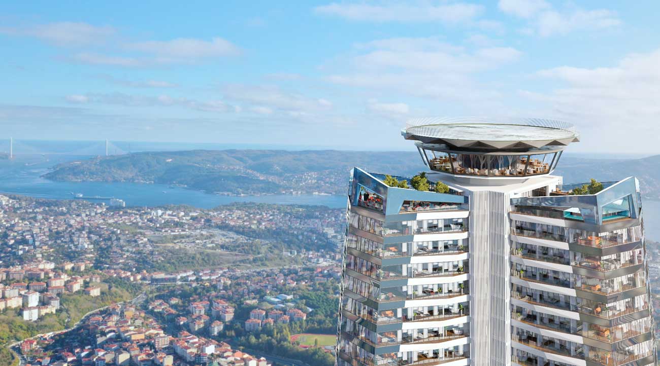 Appartements de luxe à vendre à Maslak - Istanbul DS762 | Damasturk Immobilier  10