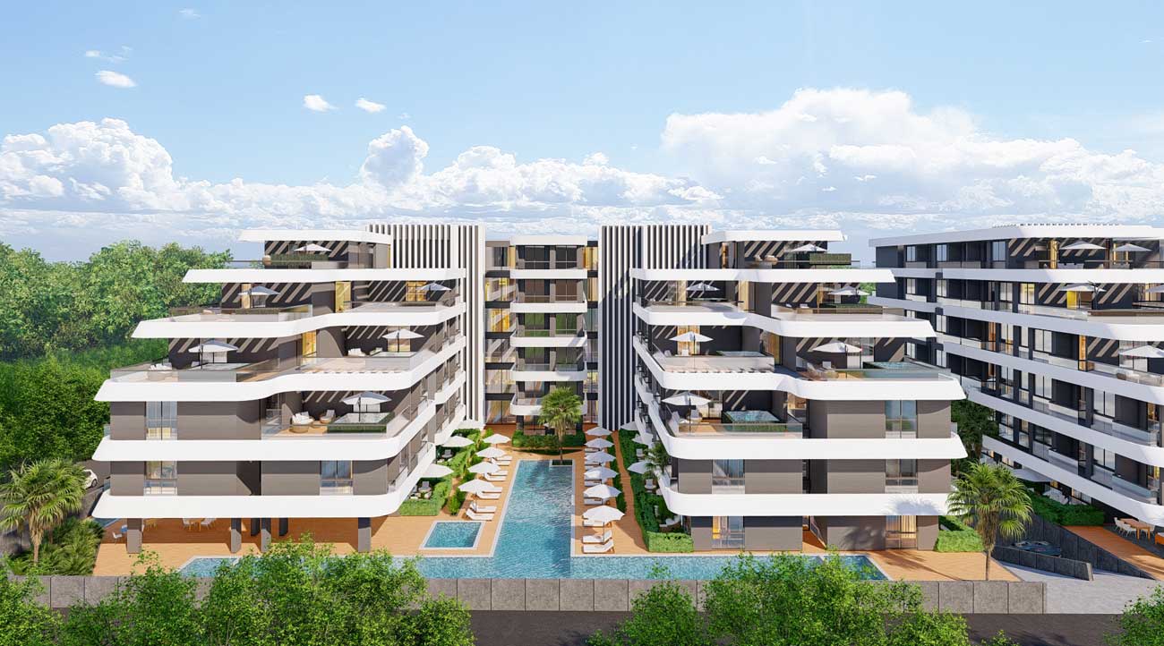 Apartments for sale in Aksu - Antalya DN132 | DAMAS TÜRK Real Estate 09
