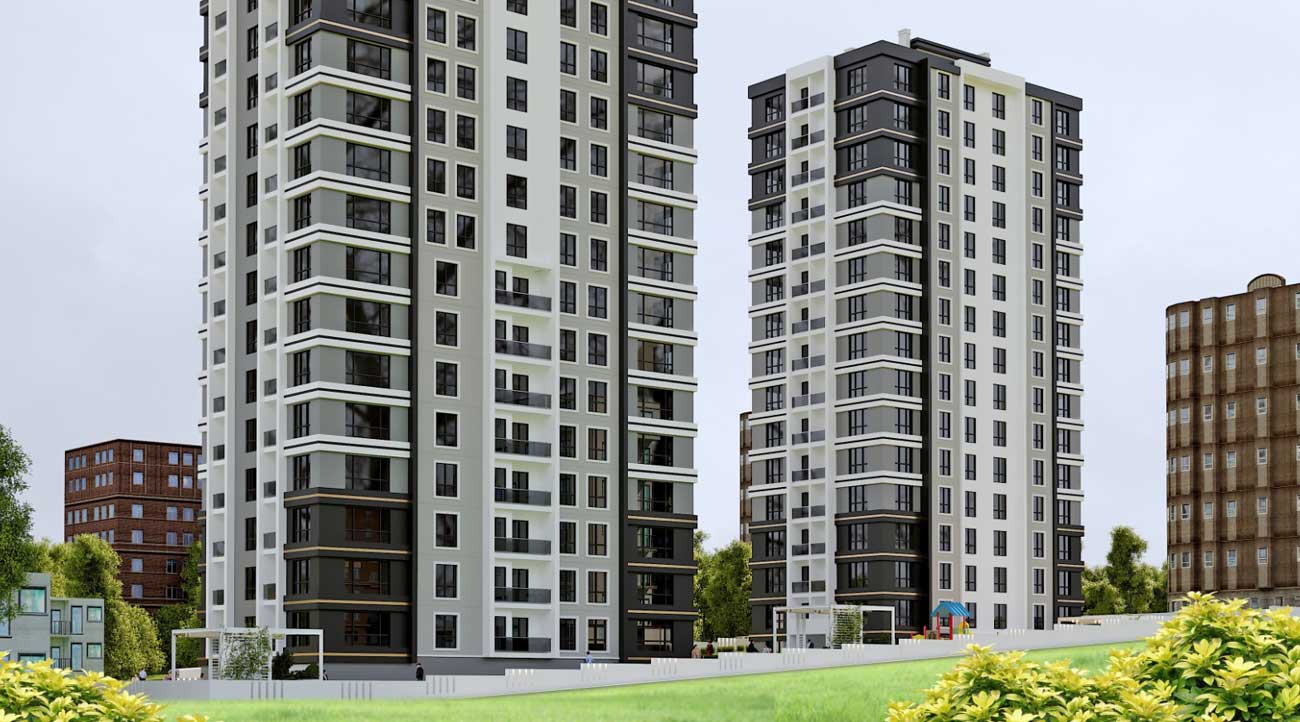 Appartements à vendre à Bagcilar - Istanbul DS795 | damasturk Immobilier 07
