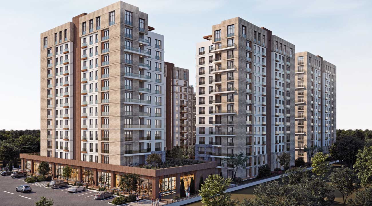 Apartments for sale in Buyukcekmece - Istanbul DS776 | DAMAS TÜRK Real Estate 12