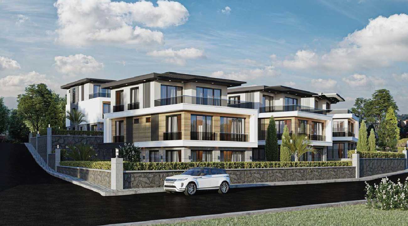 Villas de luxe à vendre à Bahcesehir - Istanbul DS766 | Damasturk Immobilier  09