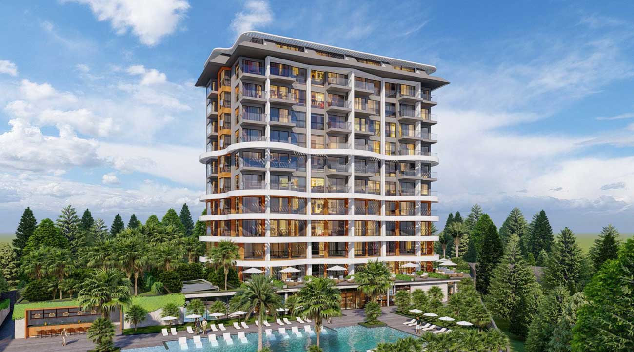 Apartments for sale in Alanya - Antalya DN134 | DAMAS TÜRK Real Estate 11