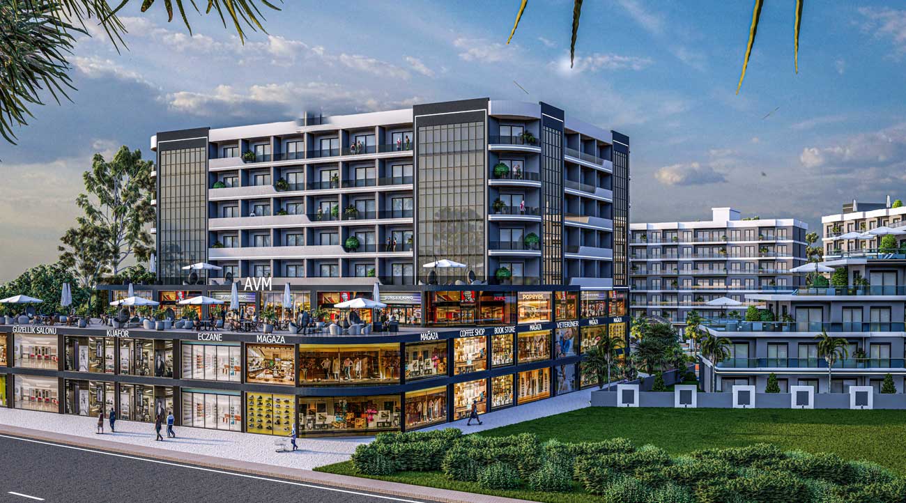 Apartments for sale in Serik - Antalya DN139 | Damasturk Real Estate 08
