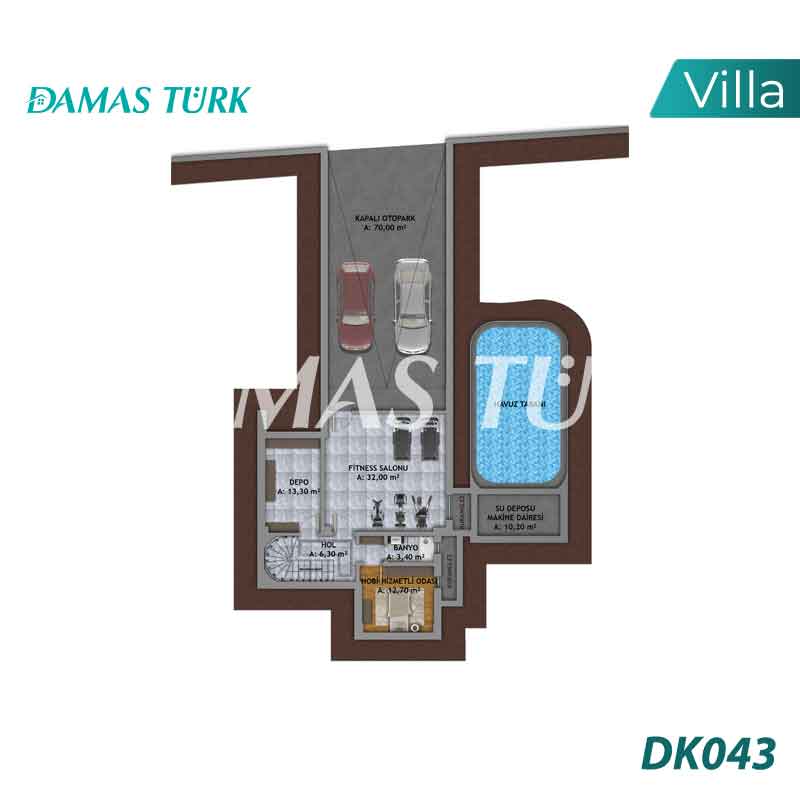 Villas à vendre à Kartepe - Kocaeli DK043 | Immobilier DAMAS TÜRK 02