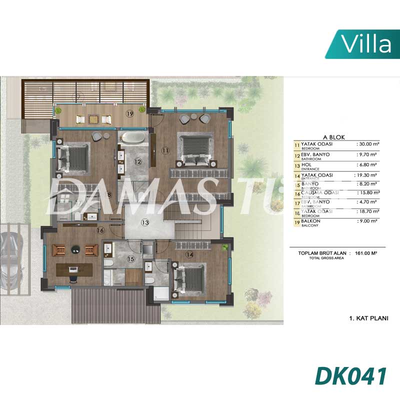 Villas for sale in Izmit - Kocaeli DK041 | DAMAS TÜRK Real Estate 02