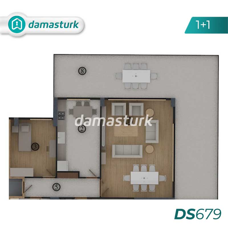 شقق للبيع في بيليك دوزو - اسطنبول  DS679 | داماس تورك العقارية 02
