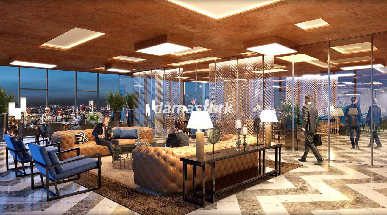 Luxury apartments for sale in Şişli - Istanbul DS728 | damasturk Real Estate 02