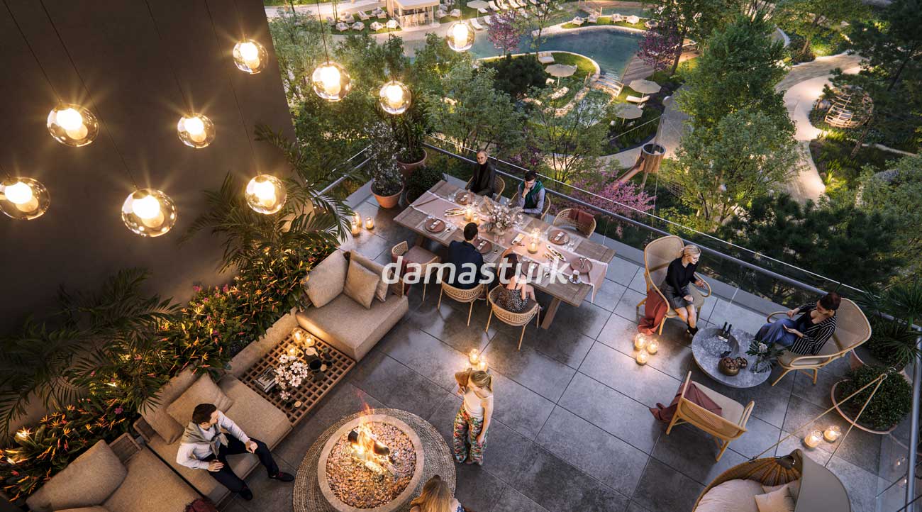 Luxury apartments for sale in Üsküdar - Istanbul DS678 | damasturk Real Estate 02