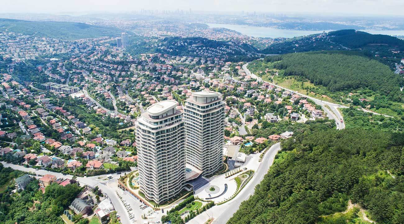 Apartments for sale in Beykoz - Istanbul DS627 | damasturk Real Estate 19