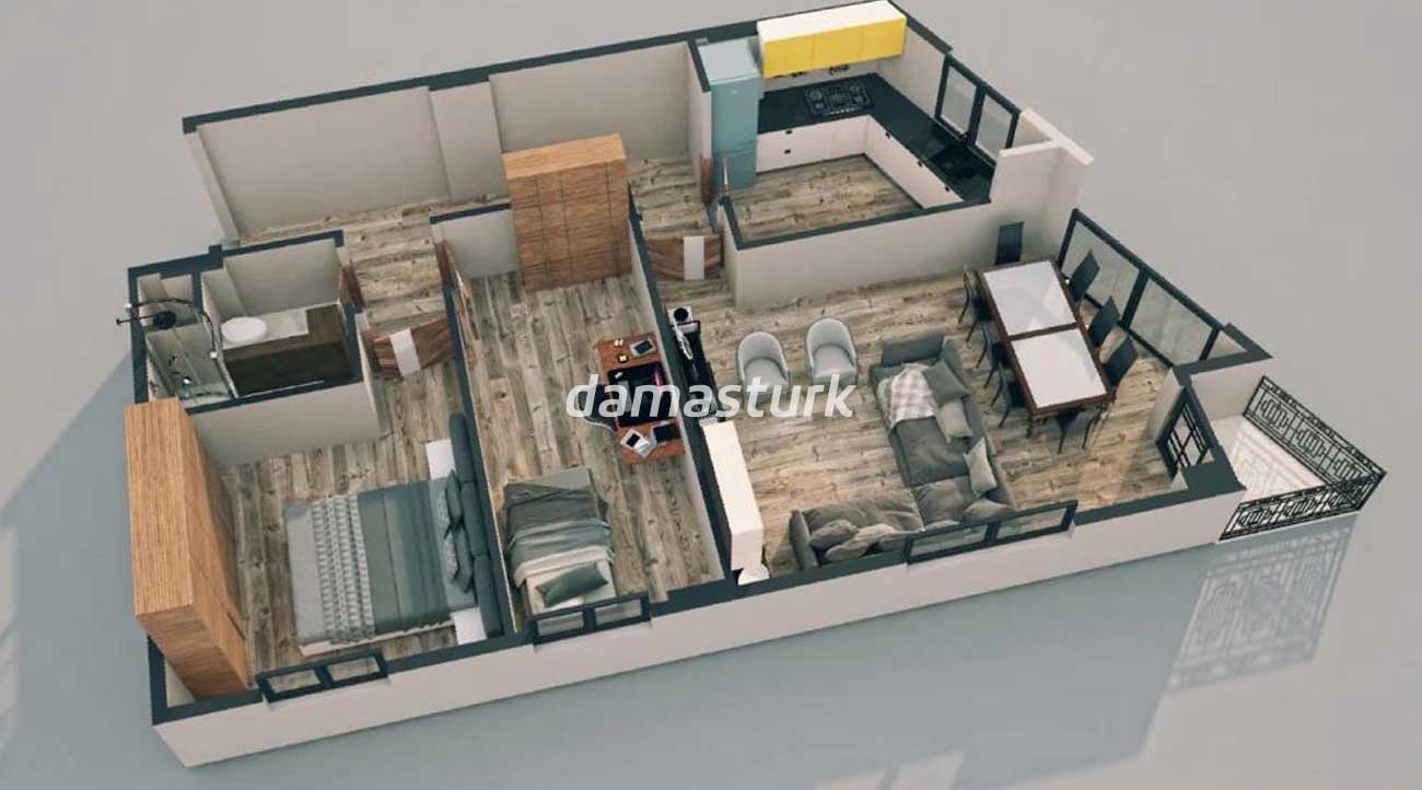 Appartements à vendre à Maltepe - Istanbul DS747 | damasturk Immobilier 02