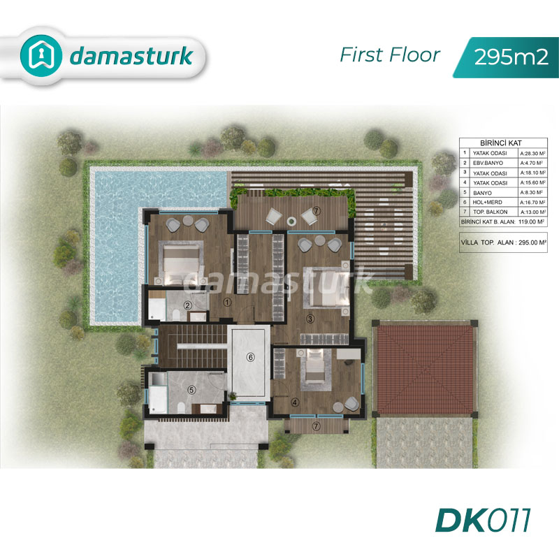 Apartments for sale in Turkey - Kocaeli - complex DK011 || damasturk Real Estate Company 02