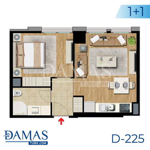 Damas Project D-225 in Istanbul - Floor plan picture  02
