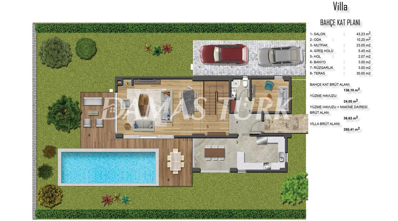 Villas à vendre à İzmit - Kocaeli DK039 | Immobilier Damas Turk 20
