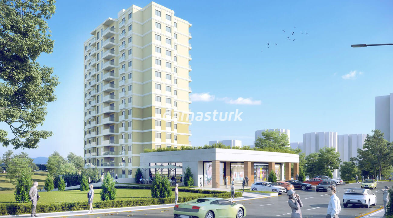 Appartements à vendre à Ispartakule - Istanbul DS590 | damasturk Immobilier 02