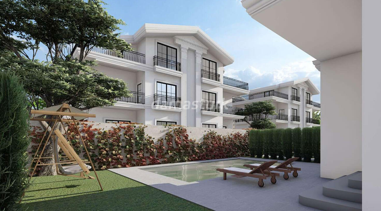 Villas  for sale in Antalya Turkey - complex DN052 || damasturk Real Estate Company 02
