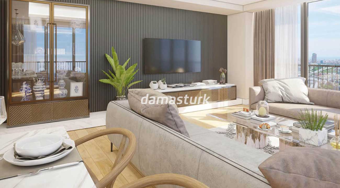 Luxury apartments for sale in Ataşehir - Istanbul DS718 | damasturk Real Estate 02