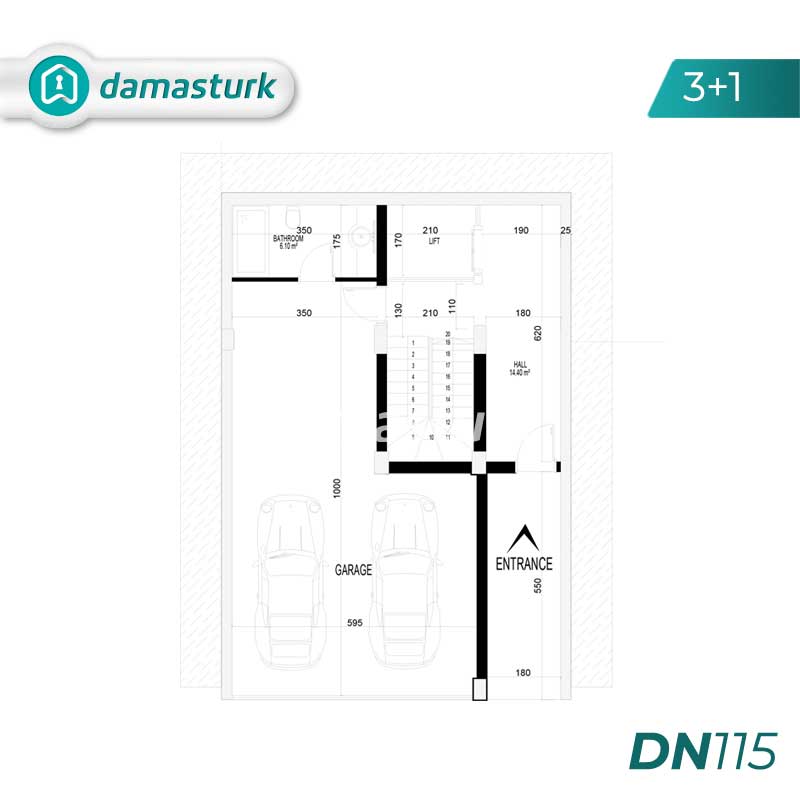 Villas for sale in Alanya - Antalya DN115 | DAMAS TÜRK Real Estate 01