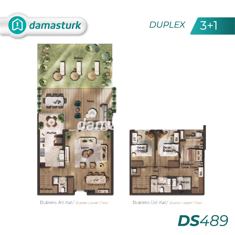 آپارتمان برای فروش در بيليك دوزو - استانبول DS589 | املاک داماستورک  04