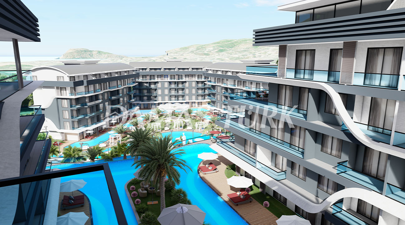 Appartements de luxe à vendre à Alanya - Antalya DN125 | Immobilier Damas Turk 03