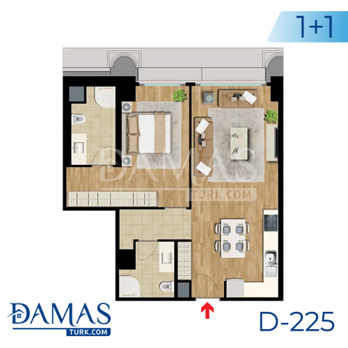 Damas Project D-225 in Istanbul - Floor plan picture  03