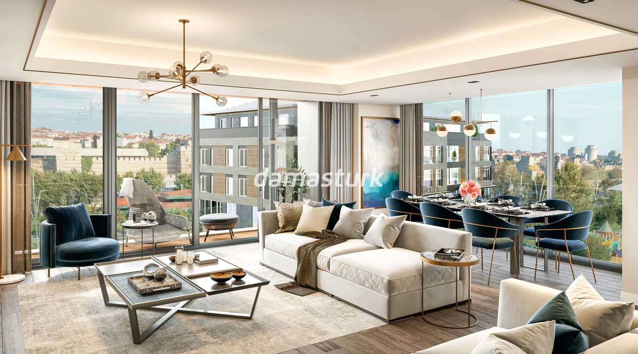 آپارتمان های لوکس برای فروش در زيتون بورنو - استانبول DS735 | املاک داماستورک 03