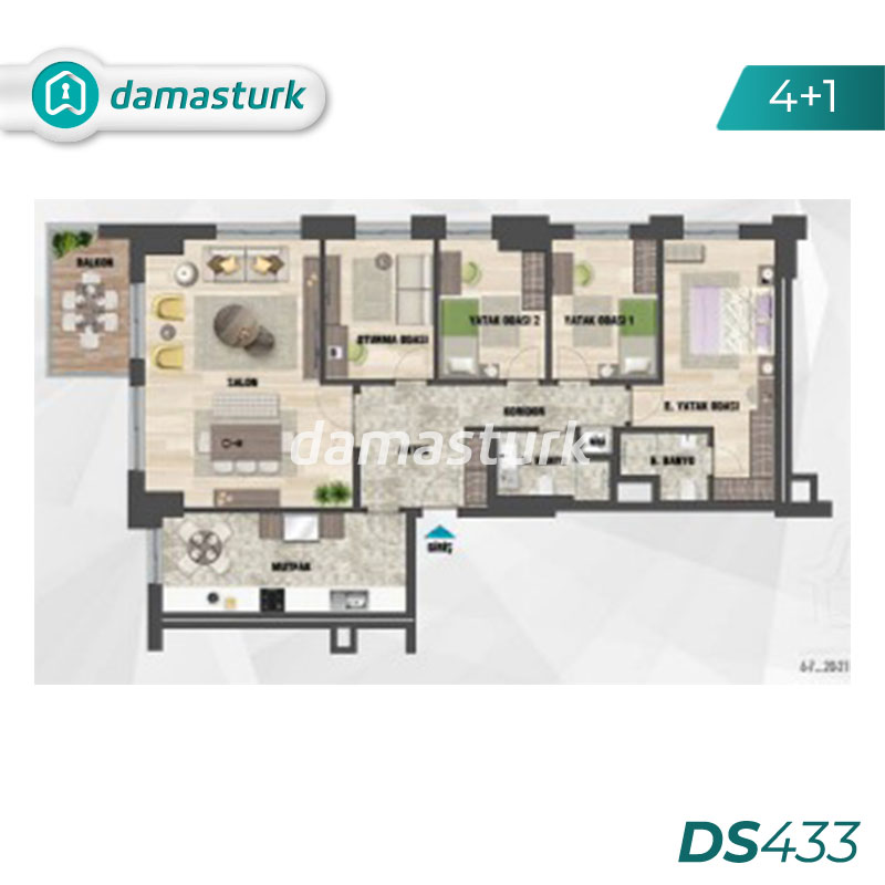 Properties for sale in Kartal - Istanbul DS433 | DAMAS TÜRK Real Estate 03
