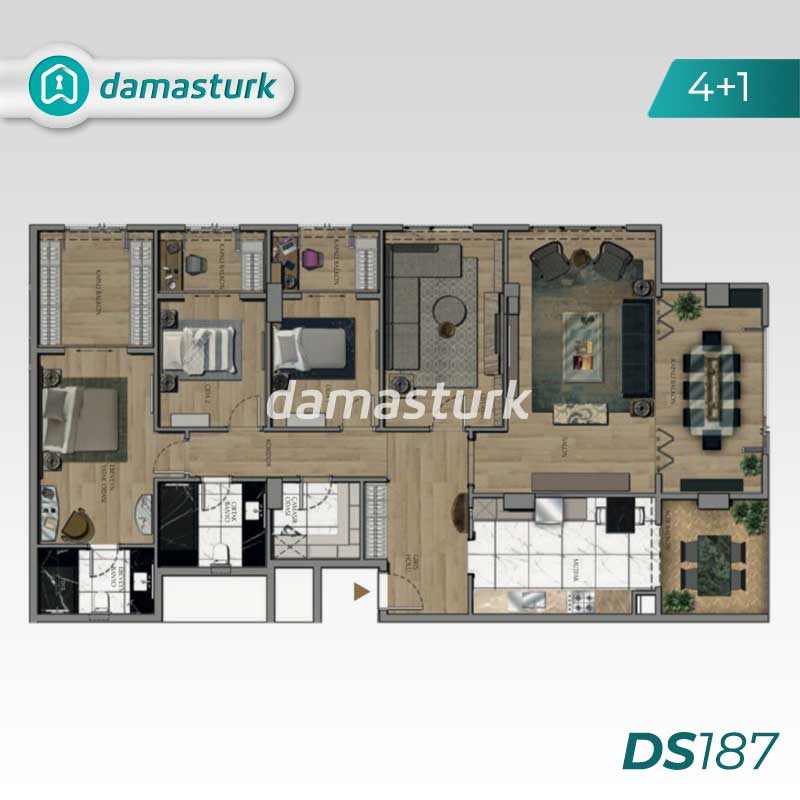 Property for sale Sarıyer Maslak - Istanbul DS187 | damasturk Real Estate 03