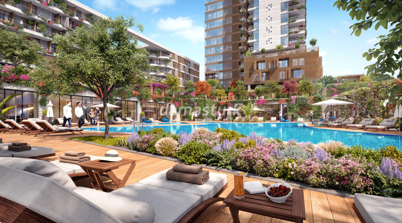 Apartments for sale in Turkey - Istanbul - the complex DS383  || damasturk Real Estate  04