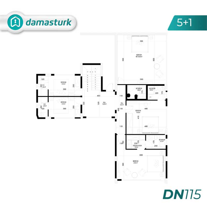 Villas à vendre à Alanya - Antalya DN115 | DAMAS TÜRK Immobilier 03