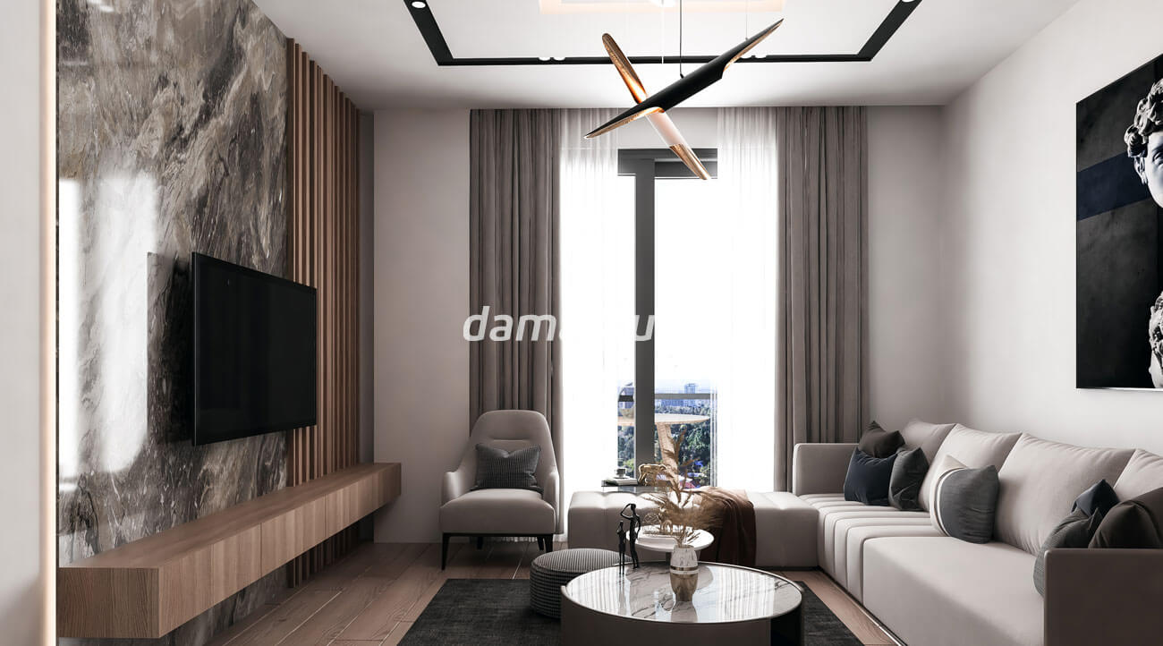 Appartements à vendre à Aksu - Antalya DN095 | damasturk Immobilier 05