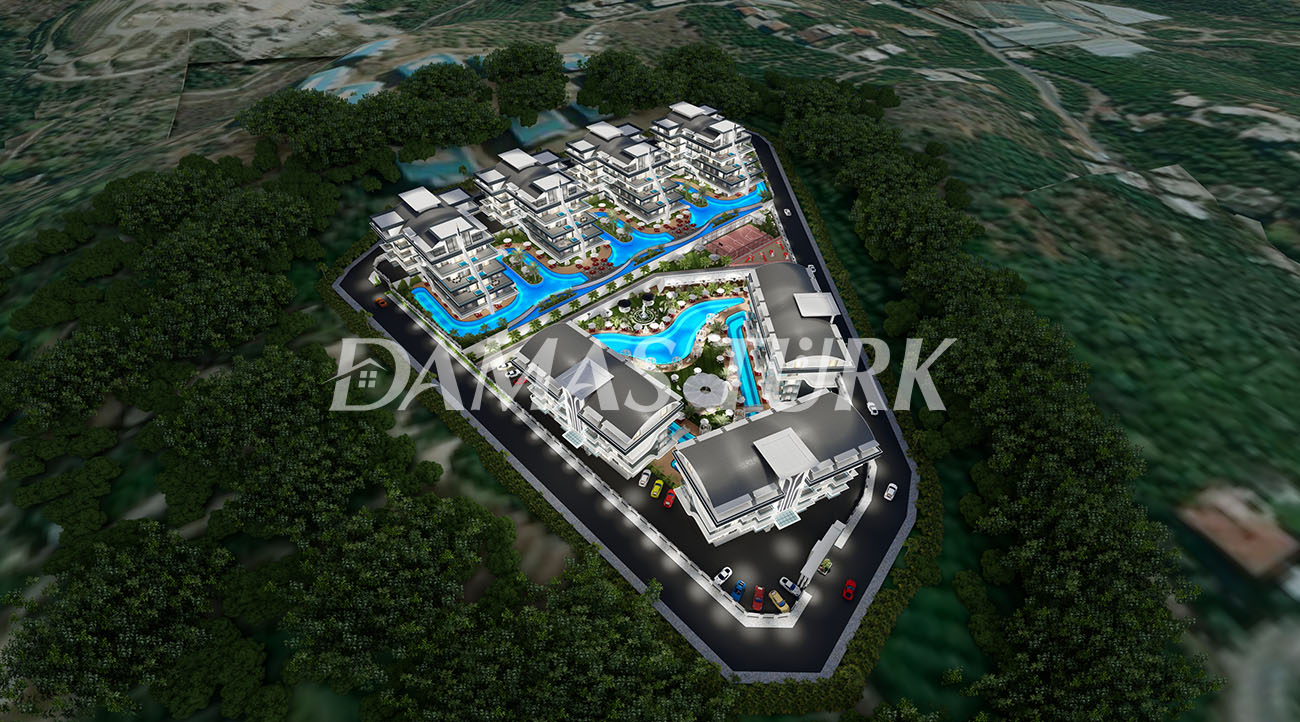 Appartements de luxe à vendre à Alanya - Antalya DN125 | Immobilier Damas Turk 05