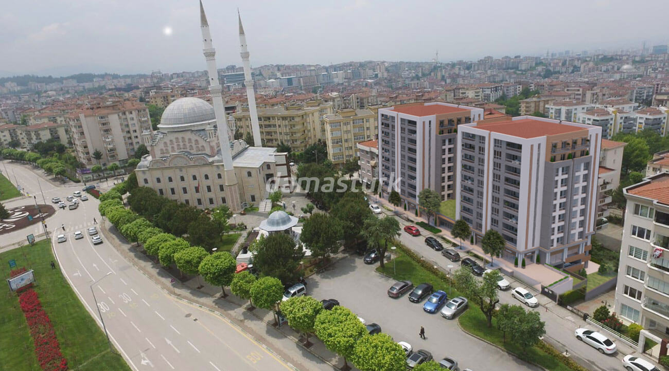  Apartments for sale in Bursa Turkey - complex DB034 || DAMAS TÜRK Real Estate Company 05