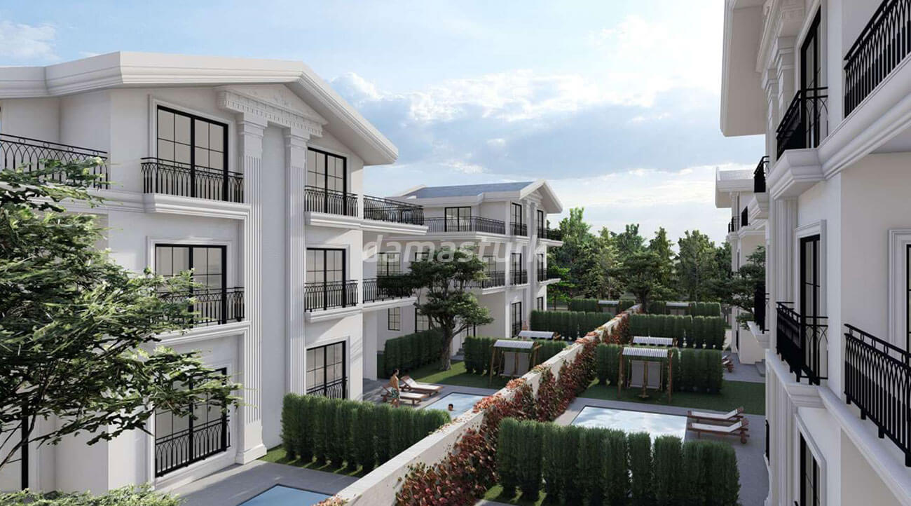Villas  for sale in Antalya Turkey - complex DN052 || damasturk Real Estate Company 05