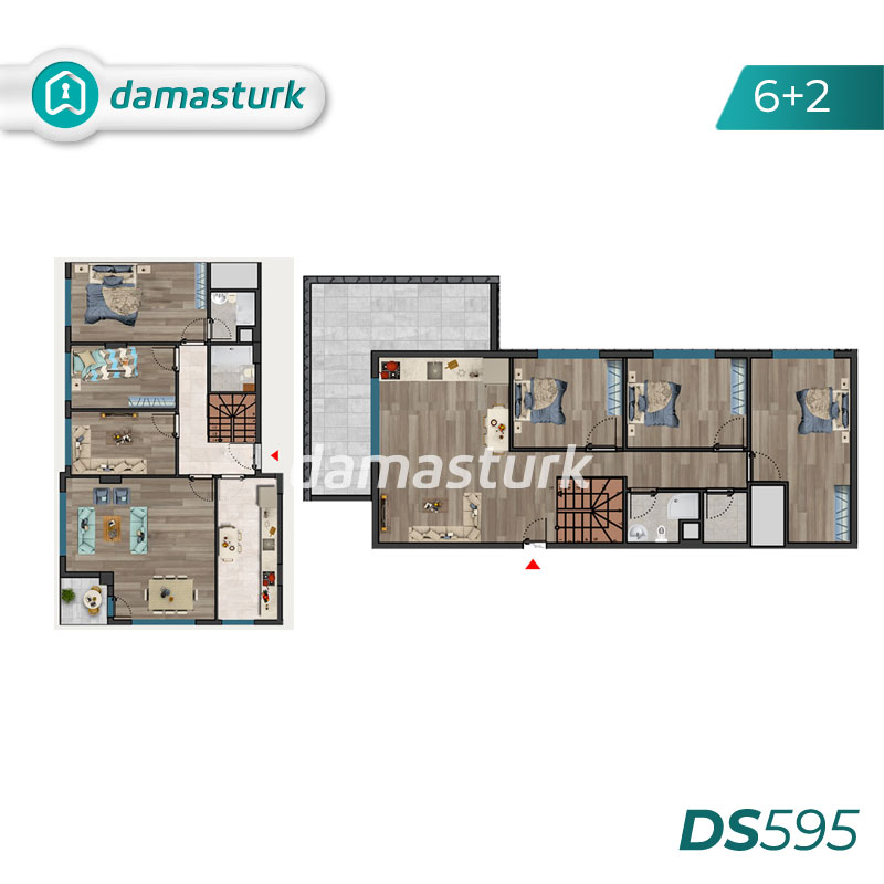 Apartments for sale in Beylikdüzü - Istanbul DS595 | DAMAS TÜRK Real Estate 04