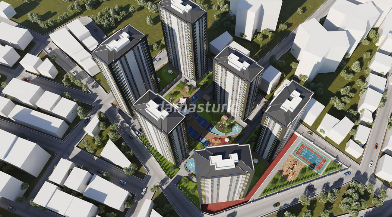 Appartements à vendre à Istanbul - Bağcılar DS398 || damasturk Immobilier 06